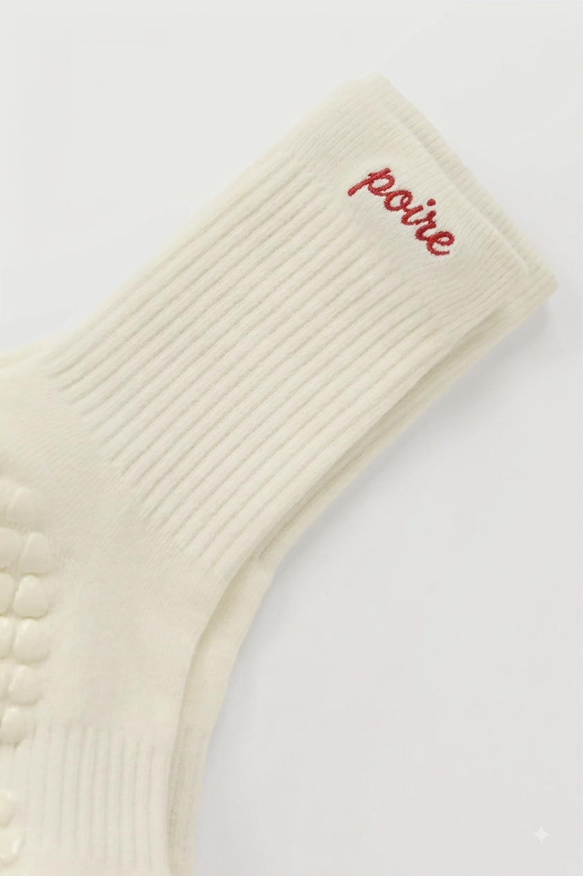 Vanille Script Sock