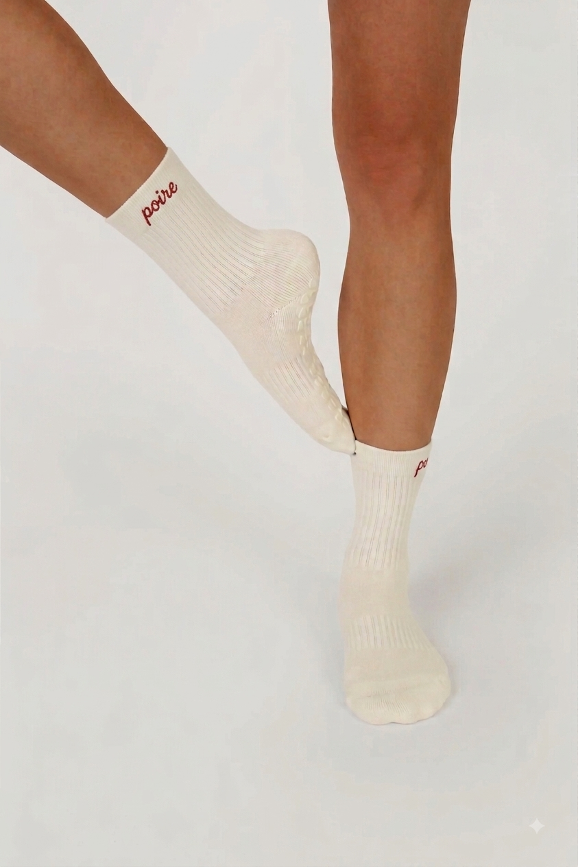 Vanille Script Sock