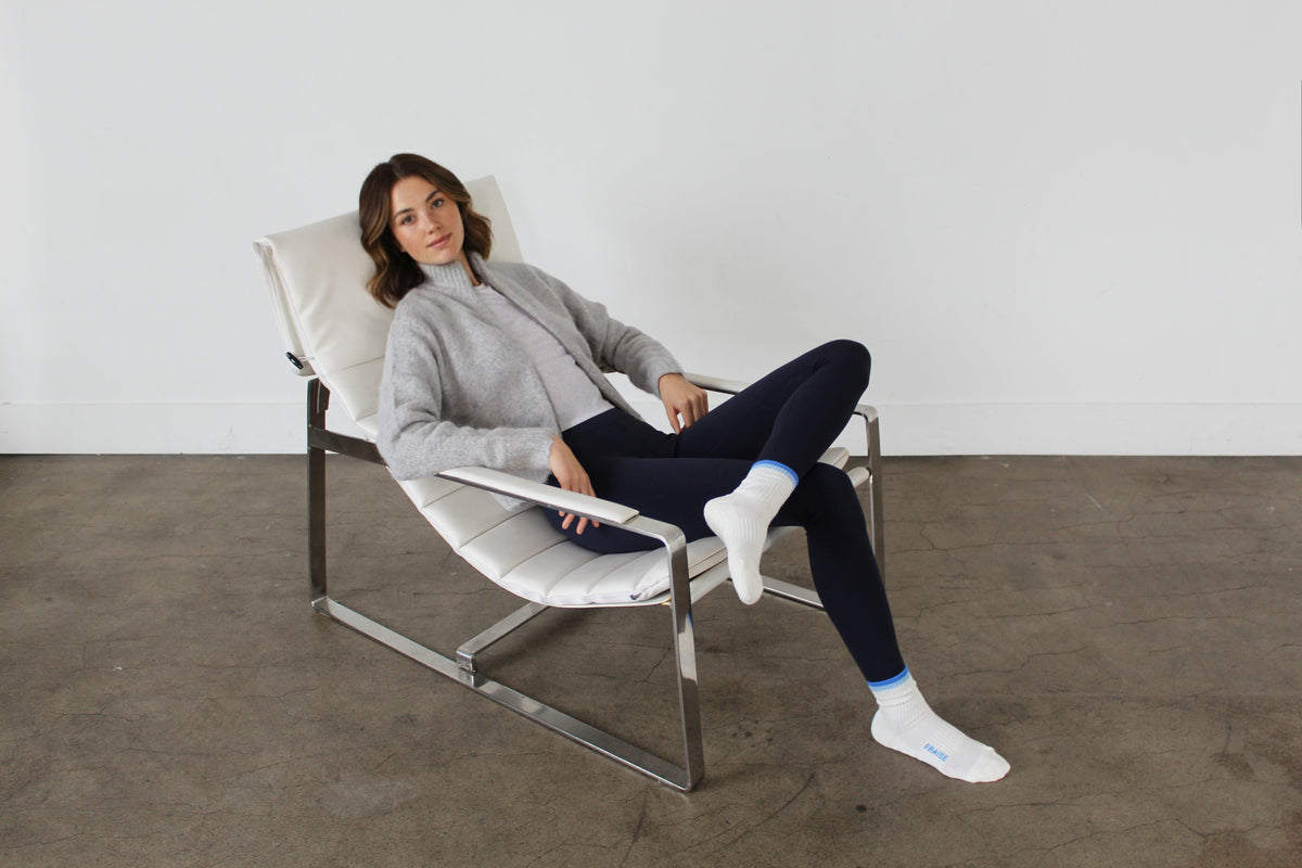 Cassis Striped Crew