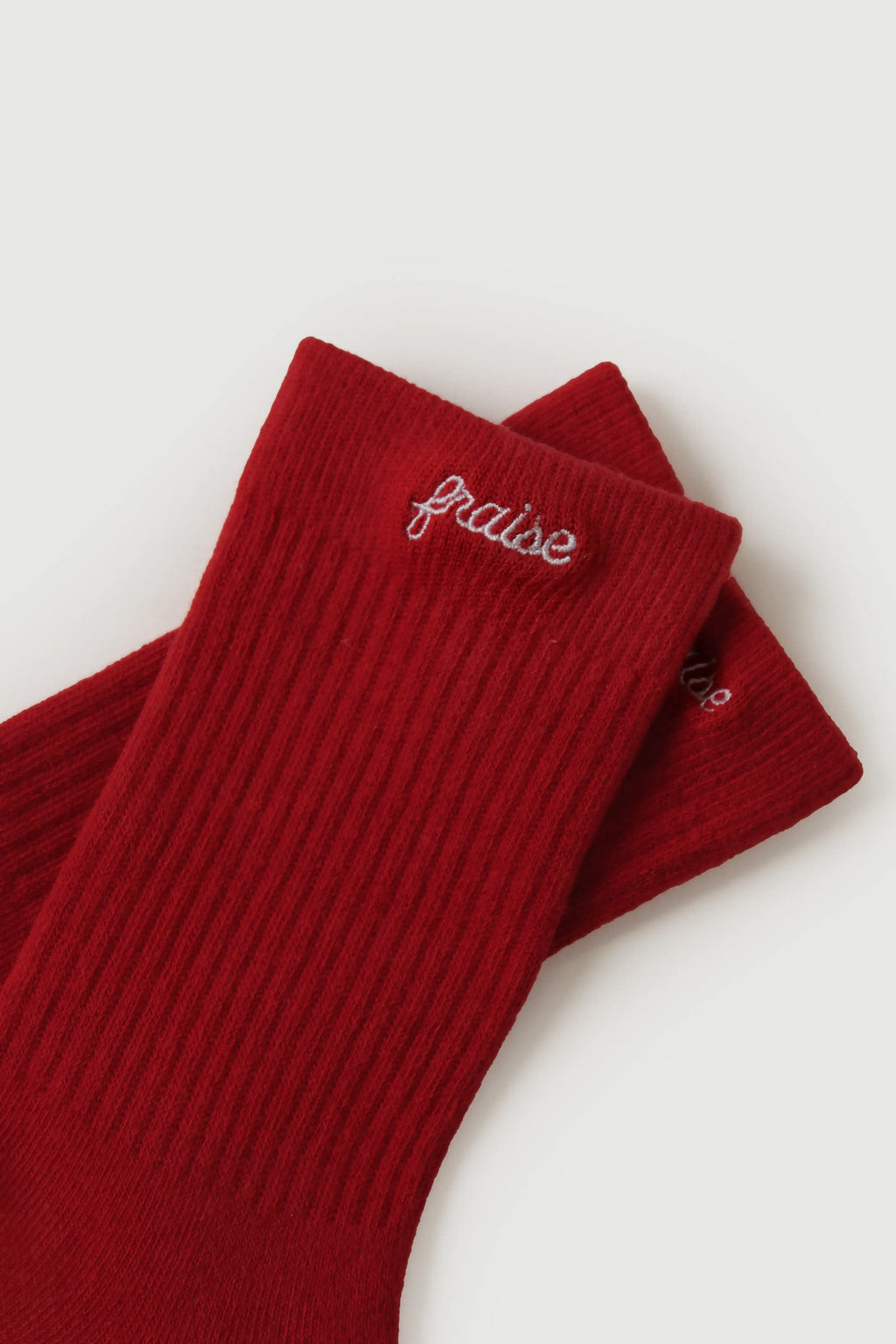Cherry Script Sock