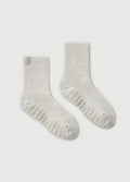 Heather Oat Classic Crew