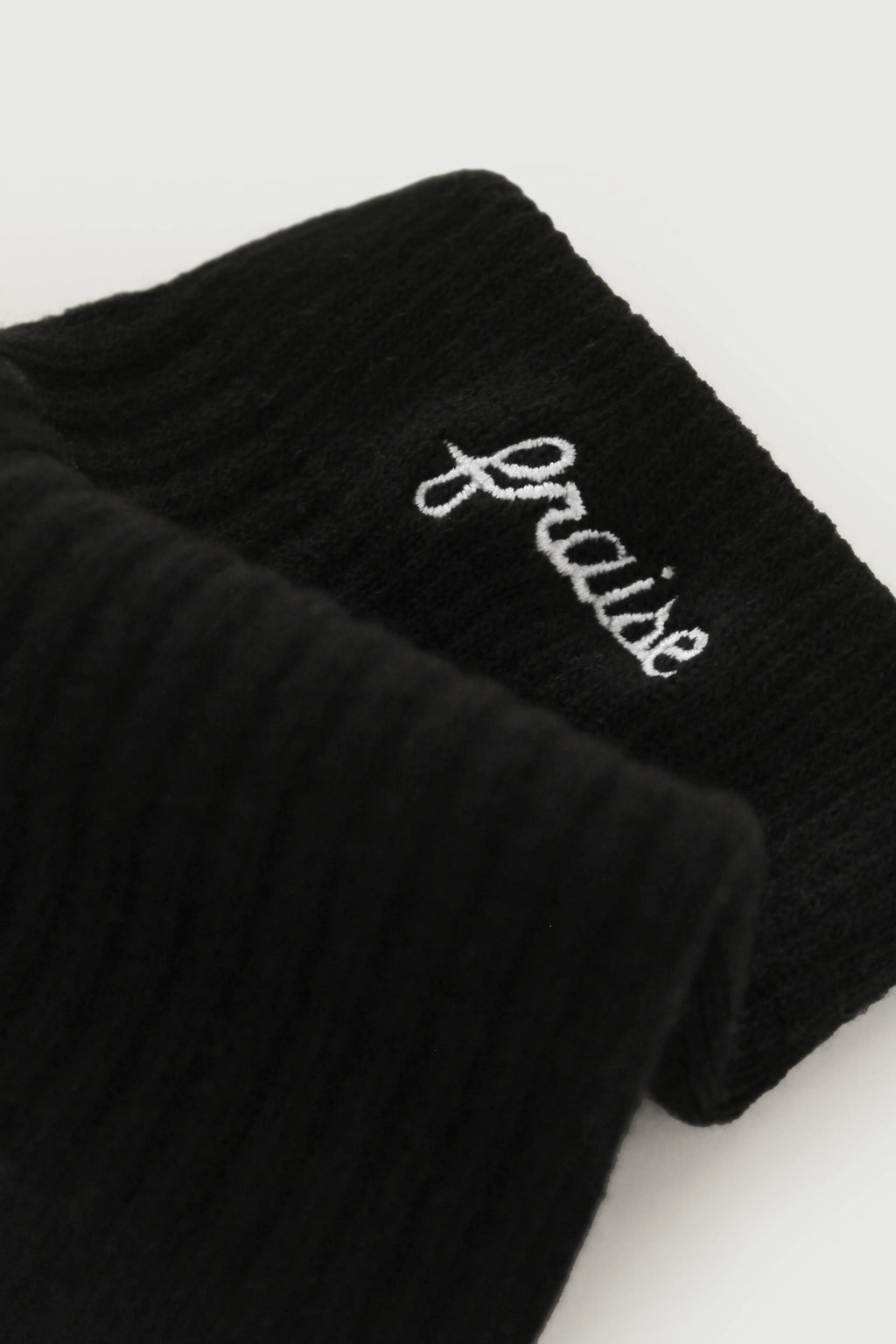 Onyx Script Sock