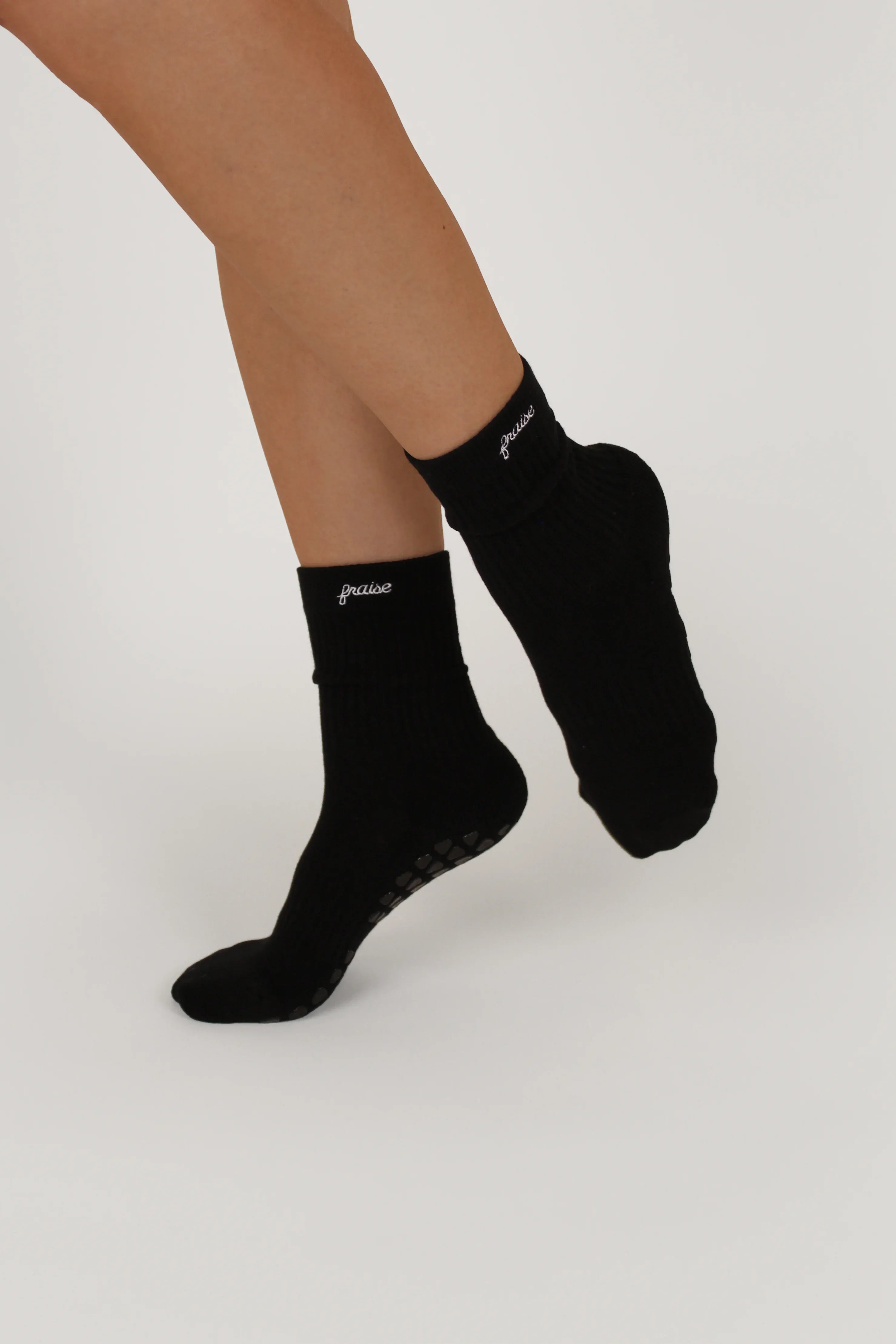 Onyx Script Sock
