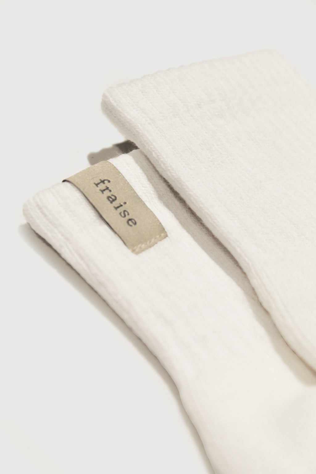 Soft White Short Sock