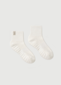 Soft White Short Sock